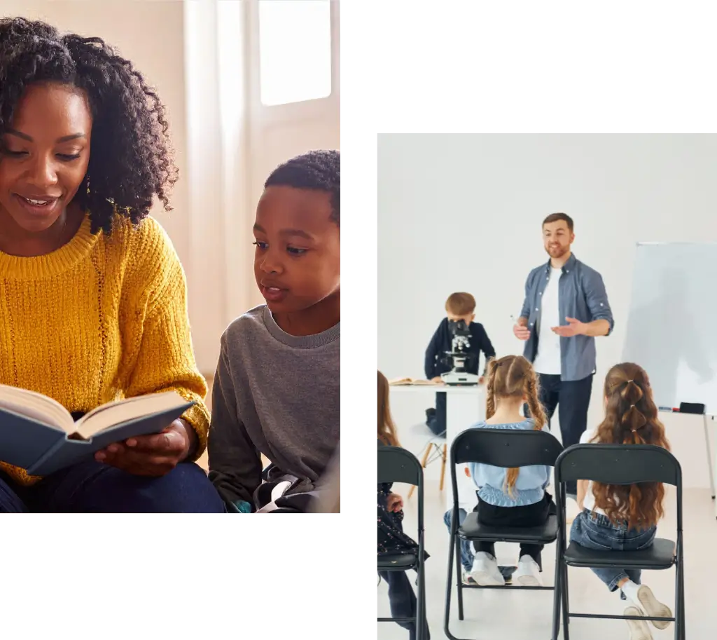 Volunteers of Helping Hands Society supporting youth and families through community programs