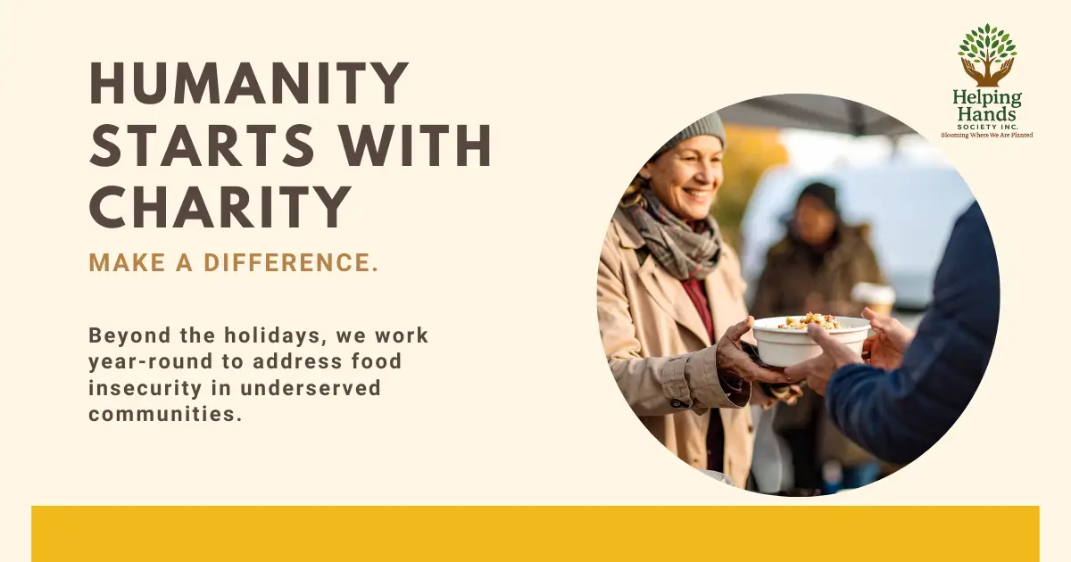 Year-round food distribution program providing meals and groceries to families in need